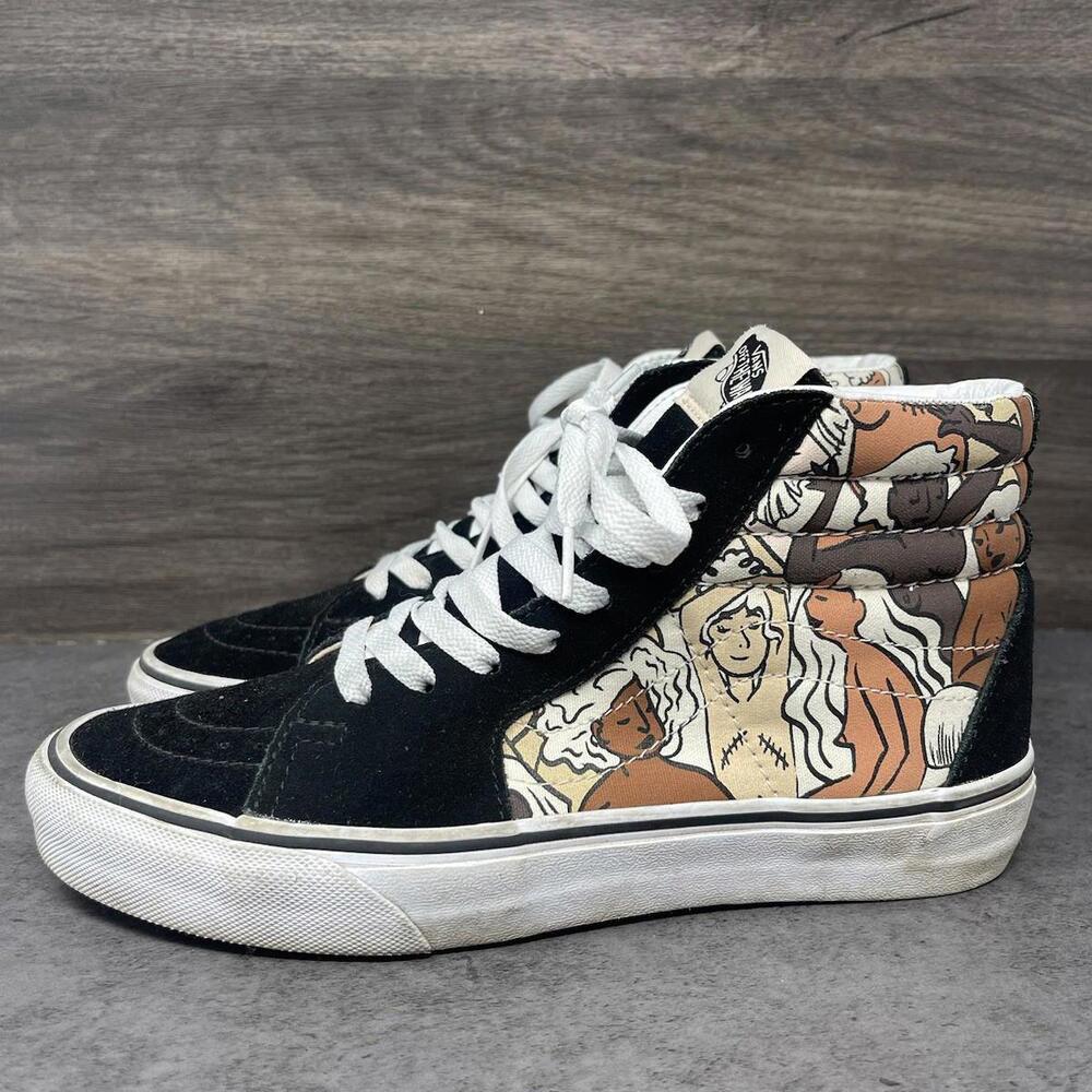 Vans Sk8 Hi Shoes Womens Size 8.5 Breast Cancer Awareness Sneakers